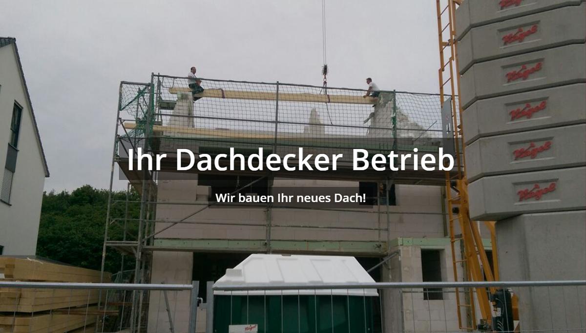 Dachdeckerei, Gerüstbau für 73565 Spraitbach